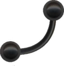 Stahl Banana Intim & Co Stecker anodisiert