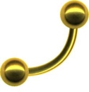 Stahl Banana Intim & Co Stecker anodisiert