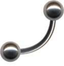 Titan anodisiert Piercing Stecker