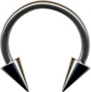 Titan Piercing Circular Barbell Ring