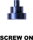 Titan anodisiert Piercing Gewinde Kegel