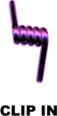 Titan anodisiert Piercing Klemm-Stachel