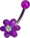 Acryl Kugel mit Piercing Banana
