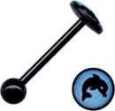 Bioplastic Barbell (Hntel) Stecker mit Gewinde