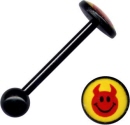 Bioplastic Barbell (Hntel) Stecker mit Gewinde