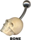 Kochen Totenkopf mit Piercing Banana