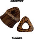 Holz Ohr Piercing Trible Plug