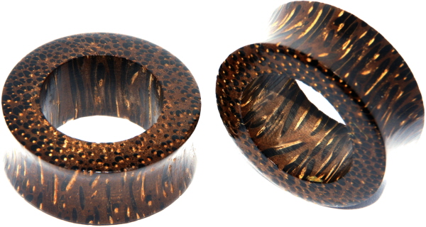 Holz Piercingschmuck Sattel Plug Flesh Tunnel.