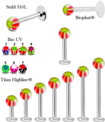 madonna_tragus_labret_ohr_piercing_stecker_bio_uv