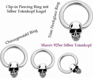 piercing-klemmkugelring-mit-silber-totenkop-anhaenger