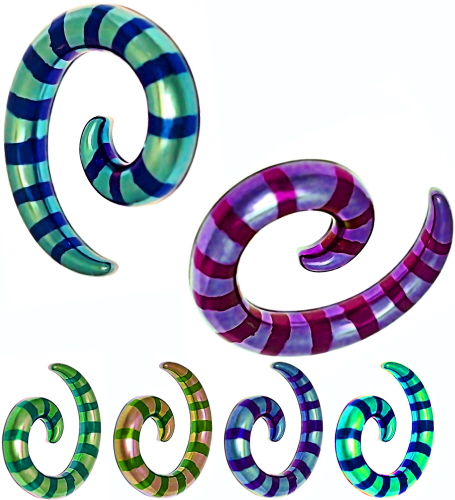 piercing_ohr_farb_color_spirale_expander