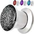 piercing_plug_epoxy_glitzer