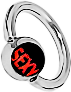 sexy_logo_ball_piercing_ring